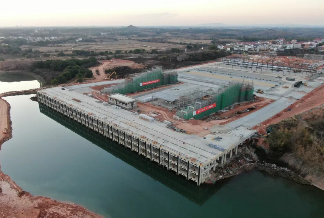 喜報(bào)！鷹潭港貴溪港區(qū)九牛灘作業(yè)區(qū)綜合碼頭一期工程